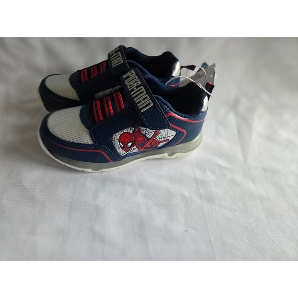 Marvel Spider-Man Boys Light Up Sneakers - Boys size 12 - NEW - Picture 3 of 7